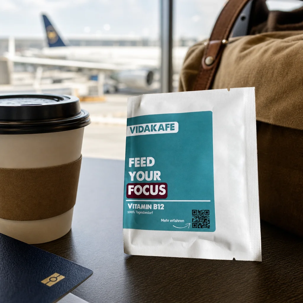 Vidakafe Dripbag und Tasse unterwegs